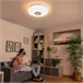 Candeeiro LED de Teto com Altifalante Branco