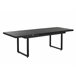 Beliani Mesa extensível VALCANETTO Preto