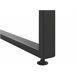Beliani Mesa extensível VALCANETTO Preto
