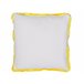 Beliani Almofada decorativa MANJU Amarelo
