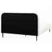 Beliani Cama Bombazine FLAYAT 173x215 Branco