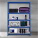 Pack 2 Prateleiras Modulares com 5 Prateleiras Ajustáveis ​​O91 Azul
