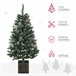 Árvore de Natal HOMCOM 830-734V00GN Verde
