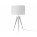 Beliani Candeeiro de mesa STILETTO Branco