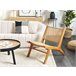 Beliani Silla de comedor MIDDLETOWN Natural