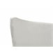 Beliani Cama Terciopelo CHALEIX 188x212 Cinza Claro