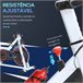 Bicicleta estática Aço e ABS HOMCOM Multicor