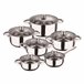 Bateria de cozinha 12 peças com jogo de patch Multicor