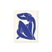 Gravura DAMA AZUL I 40x30cm marca MARCOMUEBLE  Azul