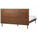 Beliani Cama MDF LIBERMONT 164x208 Castanho