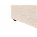 Beliani Cama baú Bouclé LAVAUR 203x220 Bege
