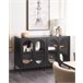 Beliani Aparador LANGFORD Preto