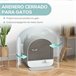Caixa de Areia para Gatos PP PawHut Cinza