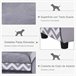 Sofá para Animal de Estimação Madeira, Esponja, PVC, Plástico Cinza