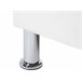 Beliani Cama com estrado Pele sintética METZ 215x189 Branco