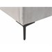 Beliani Cama com estrado Veludo SEZANNE 190x215 Azul Marino