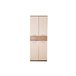 Sapateira JACKY 4 portas 1 gaveta Branco/ Madeira