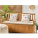 Beliani Almofada de jardim MONESI 45x45 Multicor
