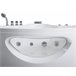 Banheira de interior Beliani TOCOA 138x190 Branco