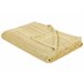 Beliani Cobertor DAULET Amarelo
