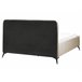 Beliani Cama com estrado Veludo VALOGNES 172x220 Bege
