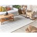 Beliani Pelos curtos OMERLI 160x230 Branco