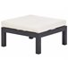 Beliani Conjunto de jardín MESSINA Creme