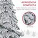 Árvore de Natal PVC e Metal HOMCOM, casa - natal GR1531651