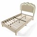 Camas individuais 101x207 Bege