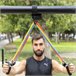 Conjunto de Elásticos de Resistência com Acessórios e Guia de Exercícios Multicor