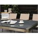 Beliani Conjunto de comedor GROSSETO Cinza