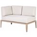 Beliani Conjunto lounge RIMA III Areia