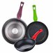 8 peças Bateria de cozinha Bateria Multicor