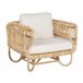 Beliani Conjunto lounge Rattan/vime DOLCEDO / LIMNI Bege