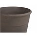 Beliani Conjunto de 2 vasos para plantas KATALIMA Castanho