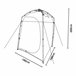 Tenda de duche Ayas tenda de campismo dobrável 150x150 Tenda de duche Ayas tenda de campismo dobrável 150x150 Azul