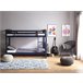 Beliani Beliche Pinho REVIN 97x208 Azul Marino
