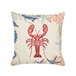 Beliani Almofada decorativa KELP Bege
