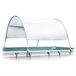 Toldo para piscina tubular com proteção UV + 50 INTEX Branco