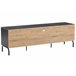 Beliani Mesa de TV ARKLEY 160 Preto