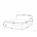 Beliani Cama com LED MDF SERRIS 168x215 Castanho