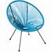 2 cadeiras de jardim Santana com mesa Azul