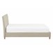 Beliani Cama com estrado Poliéster SENNEZ 155x216 Bege
