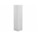 Beliani Mesa de jardim FOSSANO 80x140 Branco
