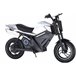 Motocicleta elétrica infantil de 250 W com 3 velocidades, LED Preto