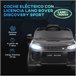 Carro Elétrico para Crianças Plástico e Metal AIYAPLAY Preto