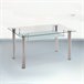  Mesa de jantar Tyra 80x140 Cinza