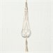 Vaso suspenso sortido MACRAMÉ da marca BOLTZE Branco