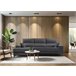 Chaise longue NOELIA 3 lugares Antracite