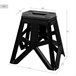 Aktive Taburete plegable camping extraresistente Preto